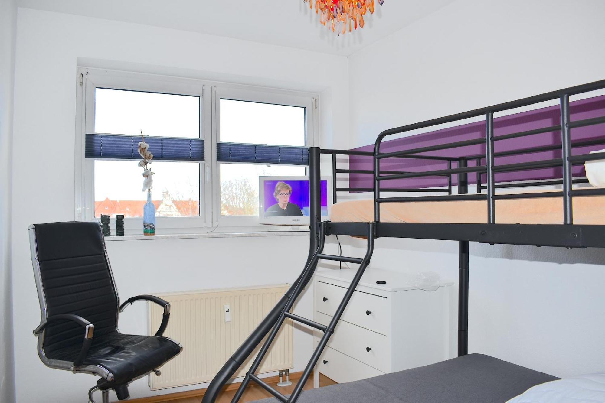 City-dach-apartment Mit Loggia - Balkon - Kamin Apartment *
